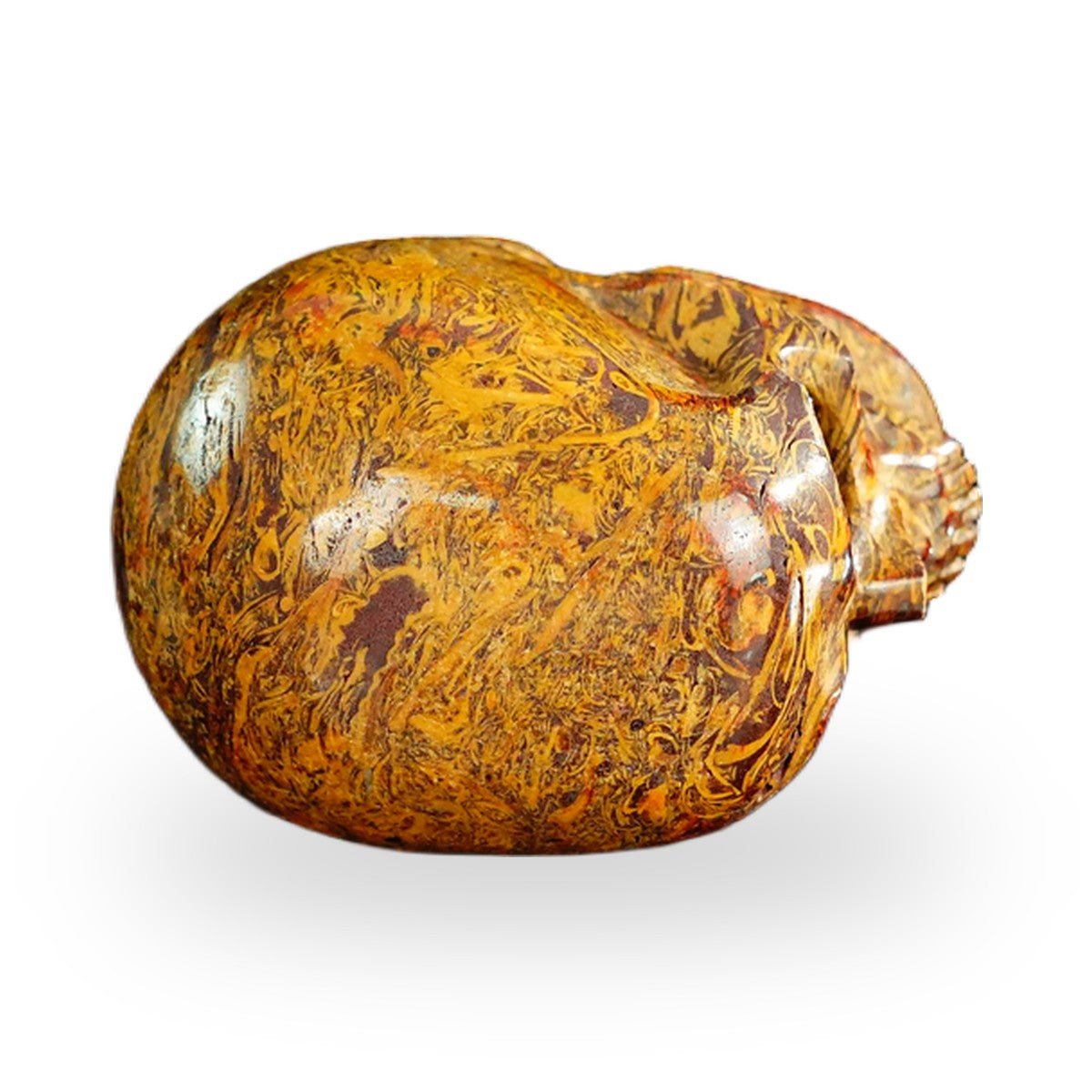 Elephant Skin Jasper crystal skull 2.2" SKH20ES06 photo 8