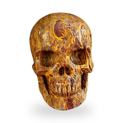 Elephant Skin Jasper crystal skull 2.2" SKH20ES07 photo 1
