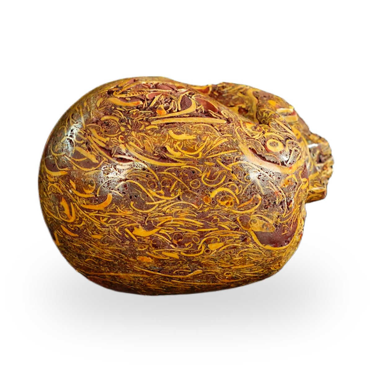 Elephant Skin Jasper crystal skull 2.2" SKH20ES07 photo 8