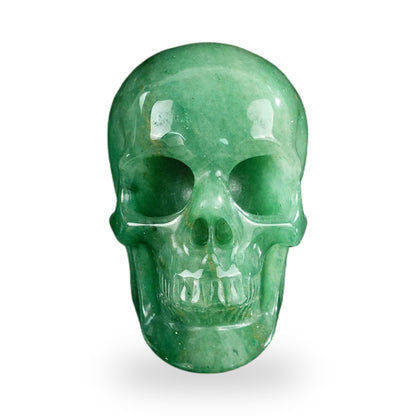 Green Aventurine crystal skull 2.2" SKH20GA02 photo 1