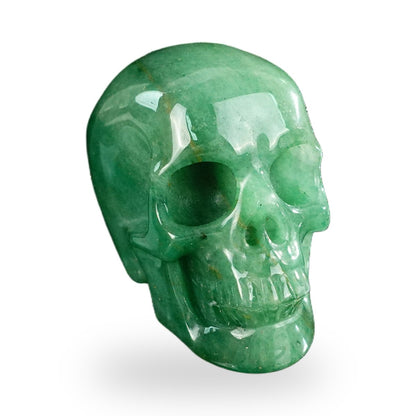 Green Aventurine crystal skull 2.2" SKH20GA02 photo 2