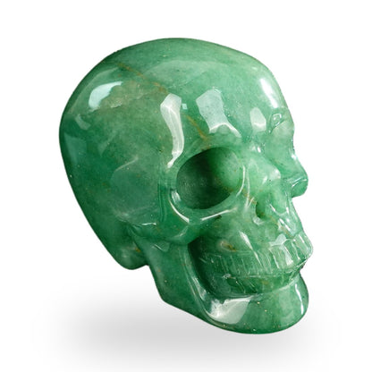 Green Aventurine crystal skull 2.2" SKH20GA02 photo 3