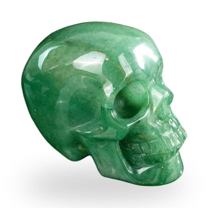 Green Aventurine crystal skull 2.2" SKH20GA02 photo 4