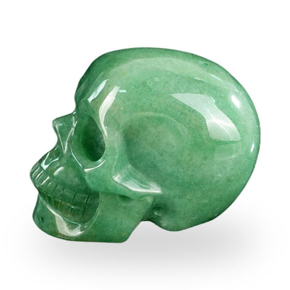Green Aventurine crystal skull 2.2" SKH20GA02 photo 6