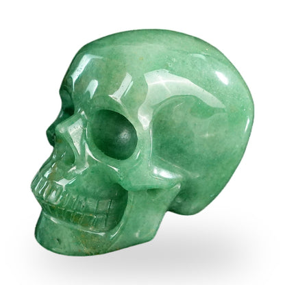 Green Aventurine crystal skull 2.2" SKH20GA02 photo 7