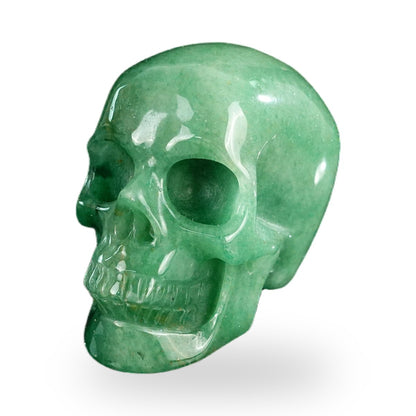 Green Aventurine crystal skull 2.2" SKH20GA02 photo 8