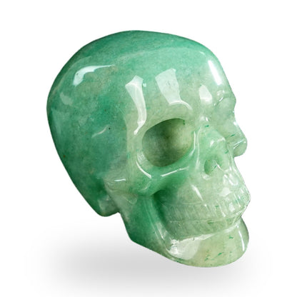 Green Aventurine crystal skull 2.2" SKH20GA03 photo 4