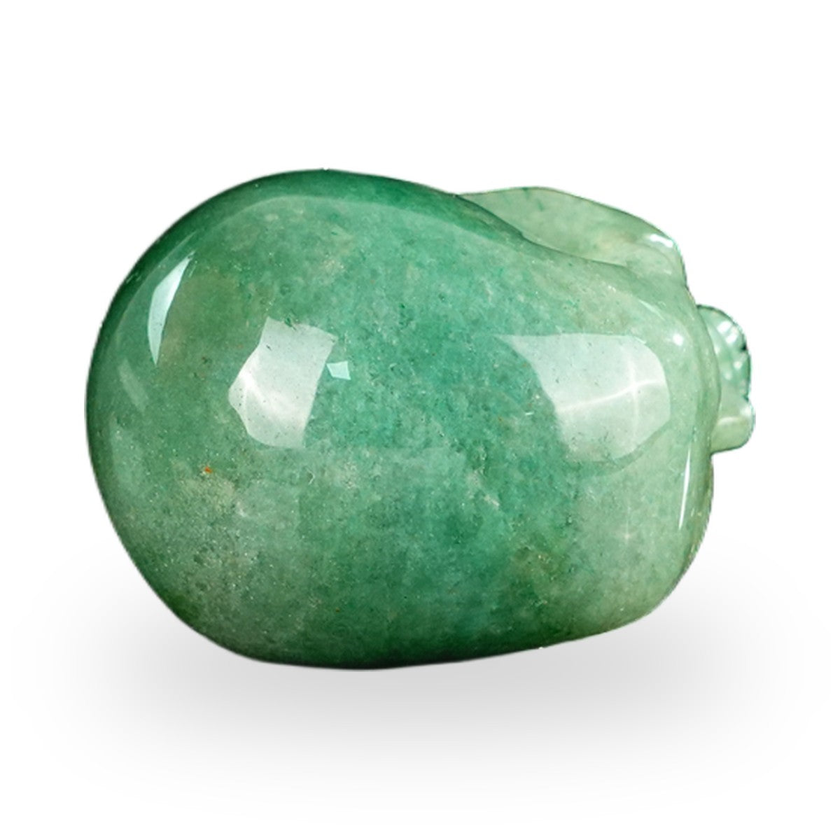 Green Aventurine crystal skull 2.2" SKH20GA04 photo 2