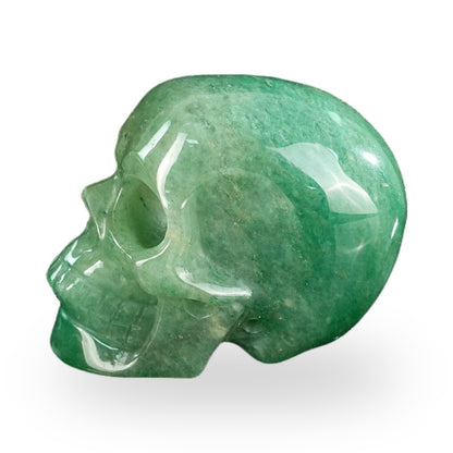 Green Aventurine crystal skull 2.2" SKH20GA04 photo 6