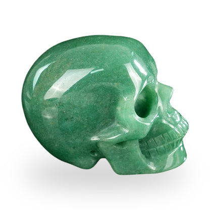 Green Aventurine crystal skull 2.2" SKH20GA05 photo 4