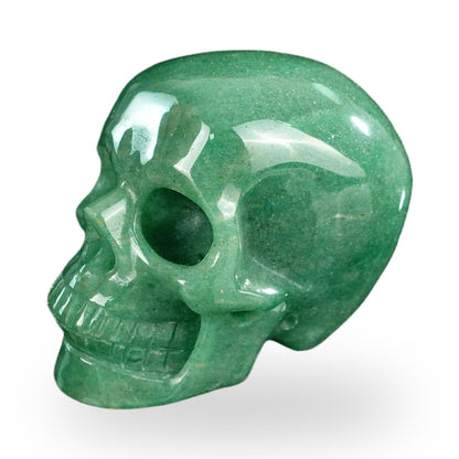 Green Aventurine crystal skull 2.2" SKH20GA05 photo 7