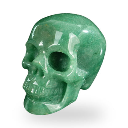 Green Aventurine crystal skull 2.2" SKH20GA05 photo 8