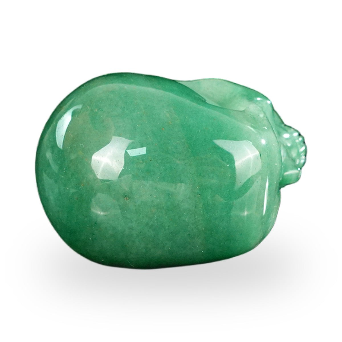 Green Aventurine crystal skull 2.2" SKH20GA06 photo 2