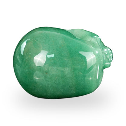 Green Aventurine crystal skull 2.2" SKH20GA06 photo 2
