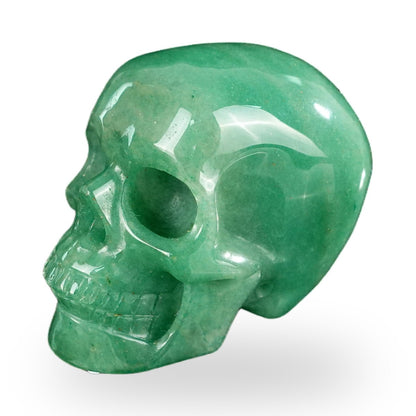 Green Aventurine crystal skull 2.2" SKH20GA06 photo 7