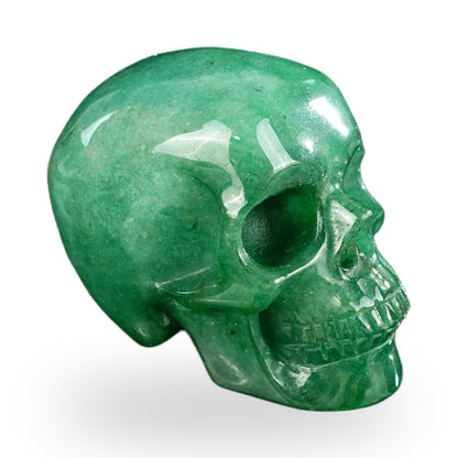 Green Aventurine crystal skull 2.2" SKH20GA07 photo 4