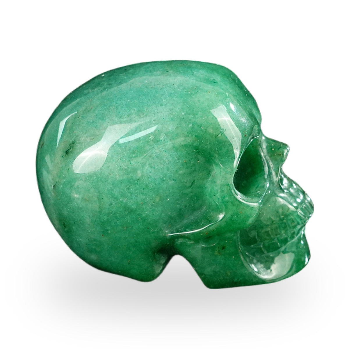 Green Aventurine crystal skull 2.2" SKH20GA07 photo 5