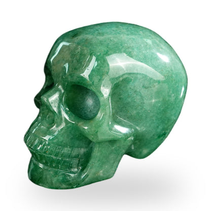 Green Aventurine crystal skull 2.2" SKH20GA08 photo 7