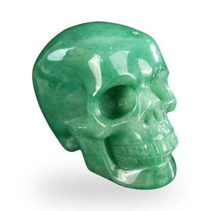 Green Aventurine crystal skull 2.2" SKH20GA09 photo 3