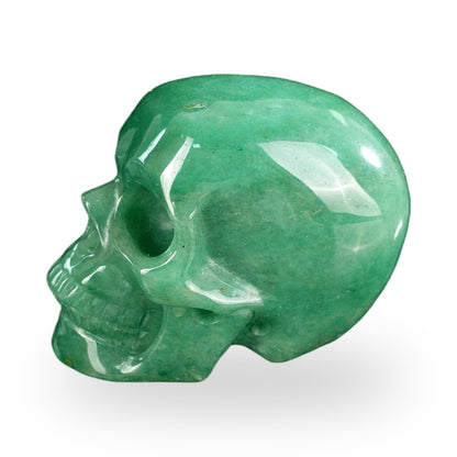 Green Aventurine crystal skull 2.2" SKH20GA09 photo 6