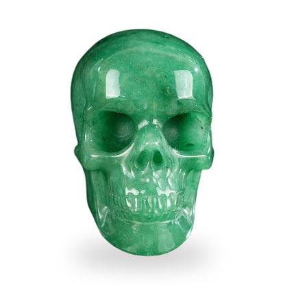 Green Aventurine crystal skull 2.2" SKH20GA10 photo 1