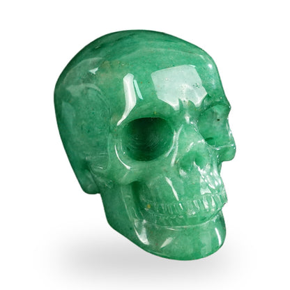 Green Aventurine crystal skull 2.2" SKH20GA10 photo 2