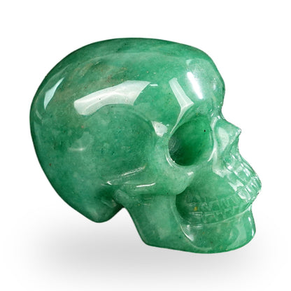 Green Aventurine crystal skull 2.2" SKH20GA10 photo 4