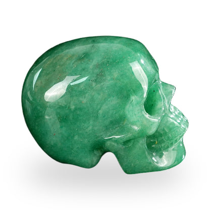 Green Aventurine crystal skull 2.2" SKH20GA10 photo 5
