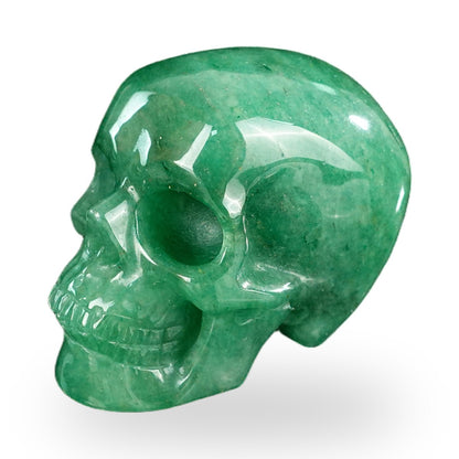 Green Aventurine crystal skull 2.2" SKH20GA10 photo 7