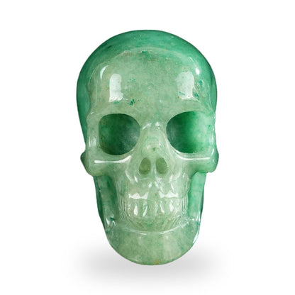 Green Aventurine crystal skull 2.2" SKH20GA11 photo 1