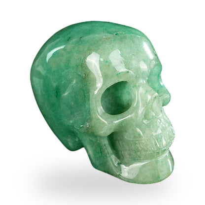 Green Aventurine crystal skull 2.2" SKH20GA11 photo 3