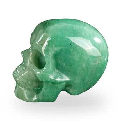 Green Aventurine crystal skull 2.2" SKH20GA11 photo 6