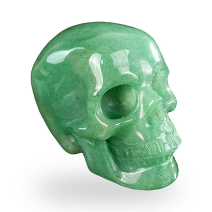 Green Aventurine crystal skull 2.2" SKH20GA12 photo 3