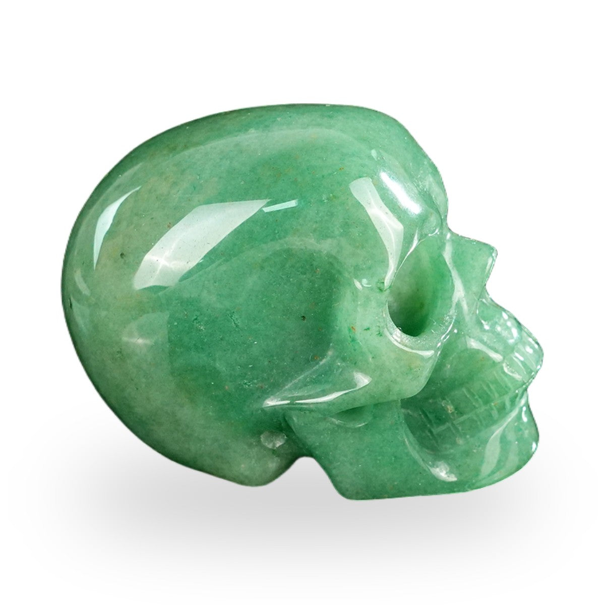 Green Aventurine crystal skull 2.2" SKH20GA12 photo 5
