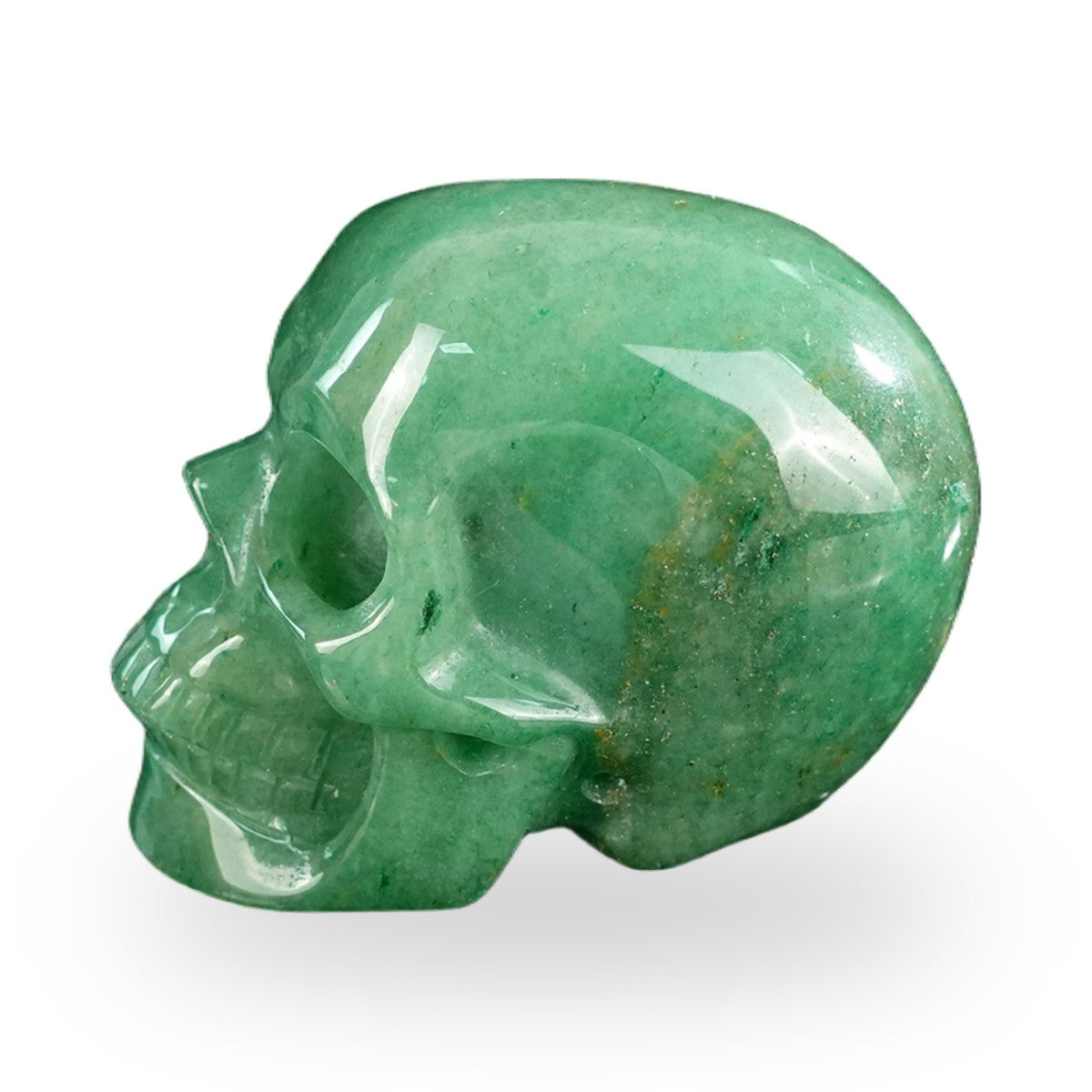 Green Aventurine crystal skull 2.2" SKH20GA12 photo 6