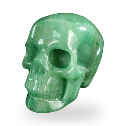 Green Aventurine crystal skull 2.2" SKH20GA12 photo 8