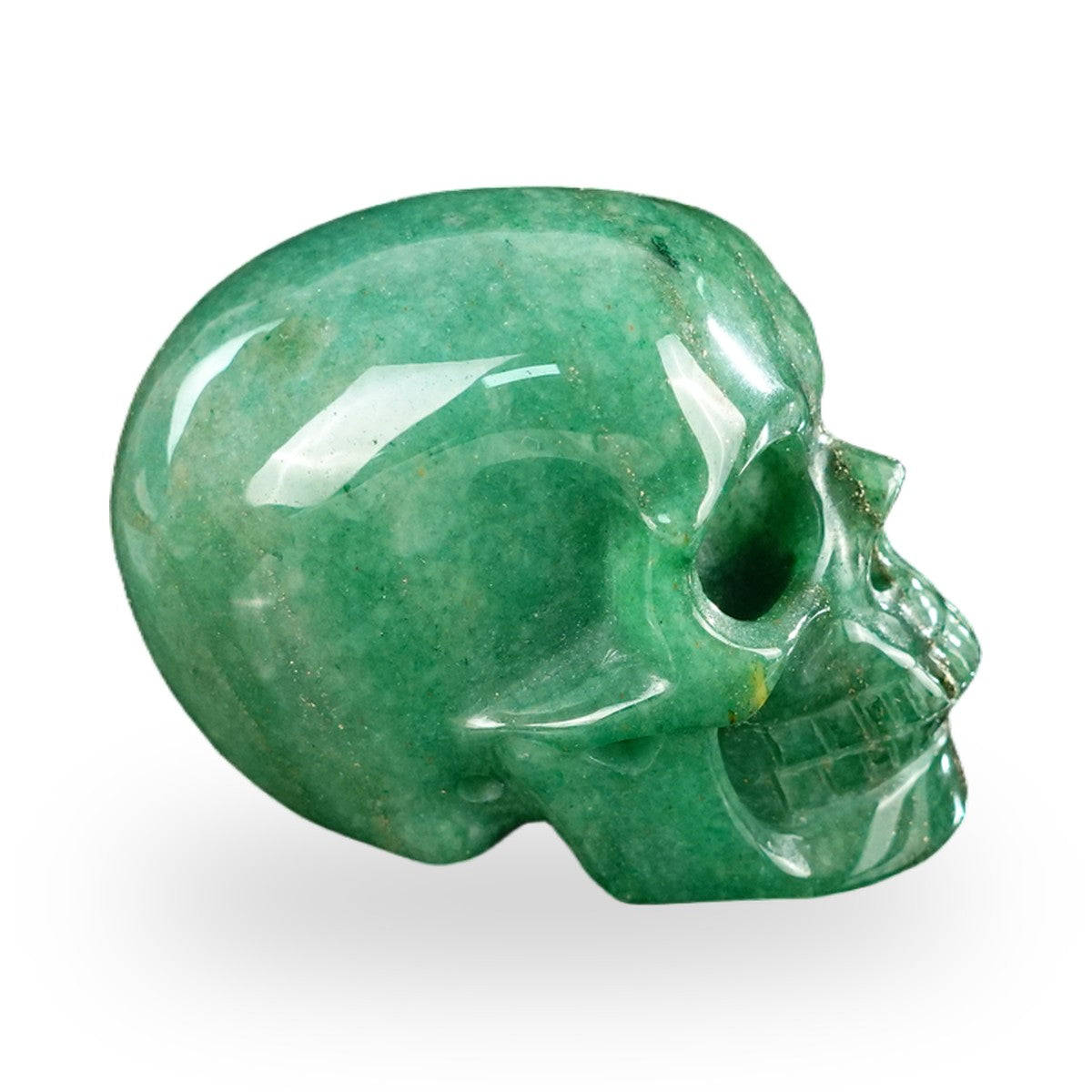 Green Aventurine crystal skull 2.2" SKH20GA13 photo 5