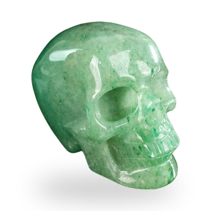 Green Aventurine crystal skull 2.2" SKH20GA14 photo 3