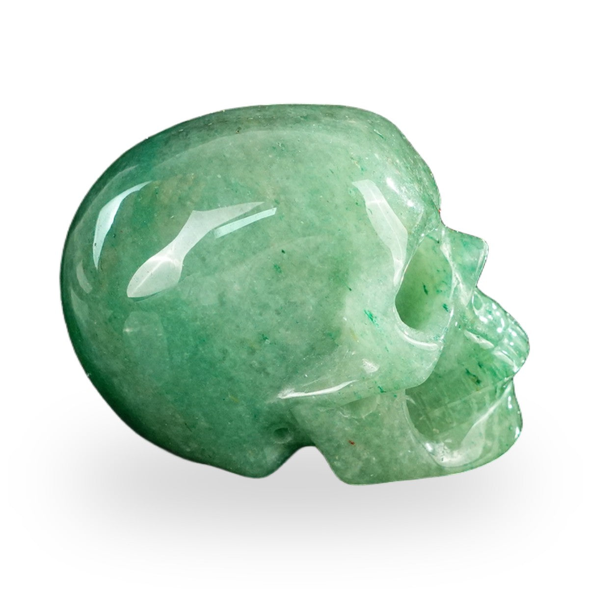 Green Aventurine crystal skull 2.2" SKH20GA14 photo 5