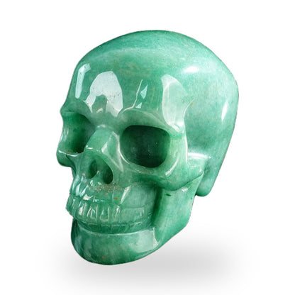 Green Aventurine crystal skull 3" SKH30GA02 photo 8