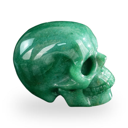 Green Aventurine crystal skull 3" SKH30GA07 photo 5