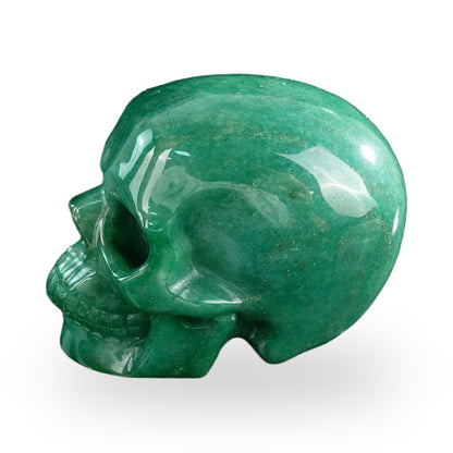 Green Aventurine crystal skull 3" SKH30GA07 photo 6