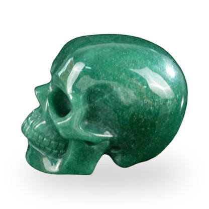 Green Aventurine crystal skull 3" SKH30GA08 photo 6