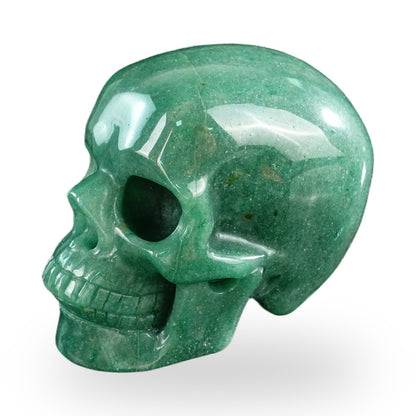 Green Aventurine crystal skull 3" SKH30GA10 photo 8