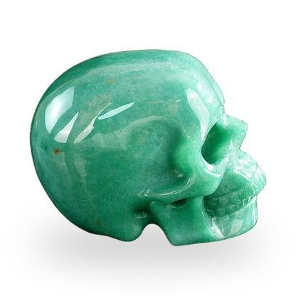 Green Aventurine crystal skull 3" SKH30GA11 photo 5
