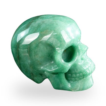 Green Aventurine crystal skull 3" SKH30GA12 photo 4
