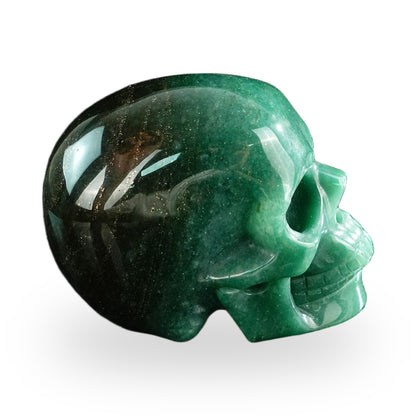 Green Aventurine crystal skull 3" SKH30GA13 photo 5