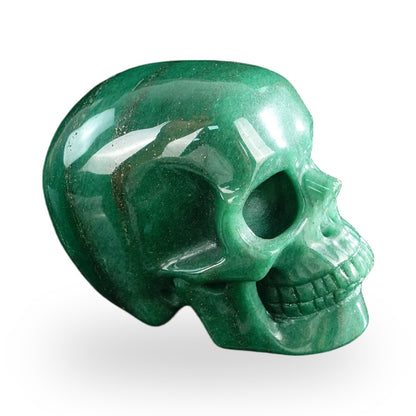 Green Aventurine crystal skull 3" SKH30GA15 photo 4