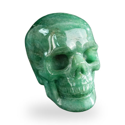 Green Aventurine crystal skull 3" SKH30GA16 photo 3