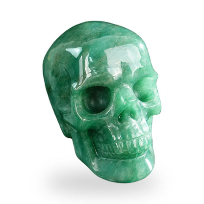 Green Aventurine crystal skull 3" SKH30GA17 photo 2